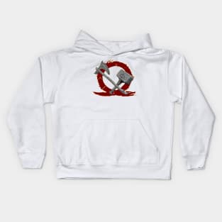 Axe & Hammer.GOD OF WAR Kids Hoodie